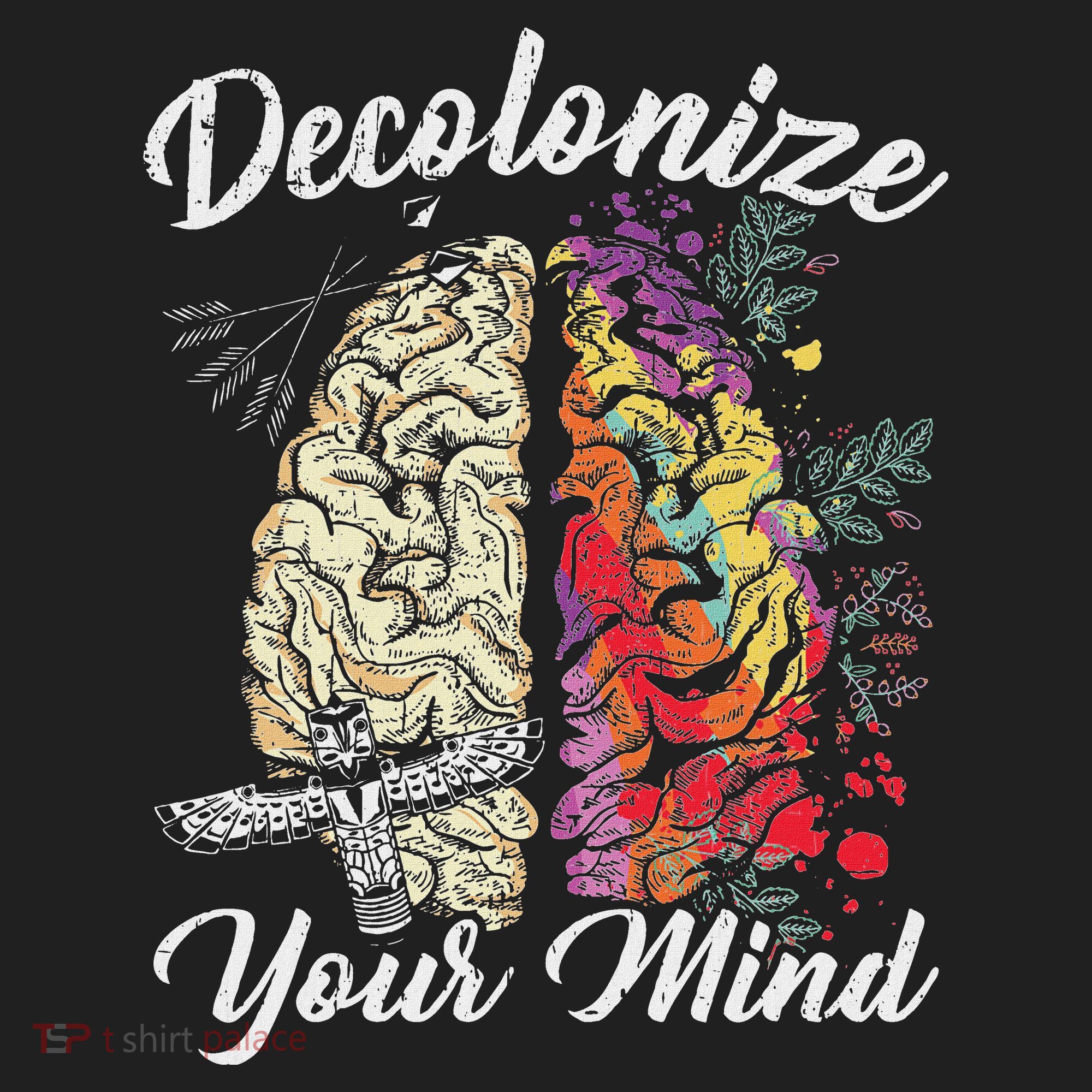 Decolonize Your Mind Indigenous People Native American Beanie