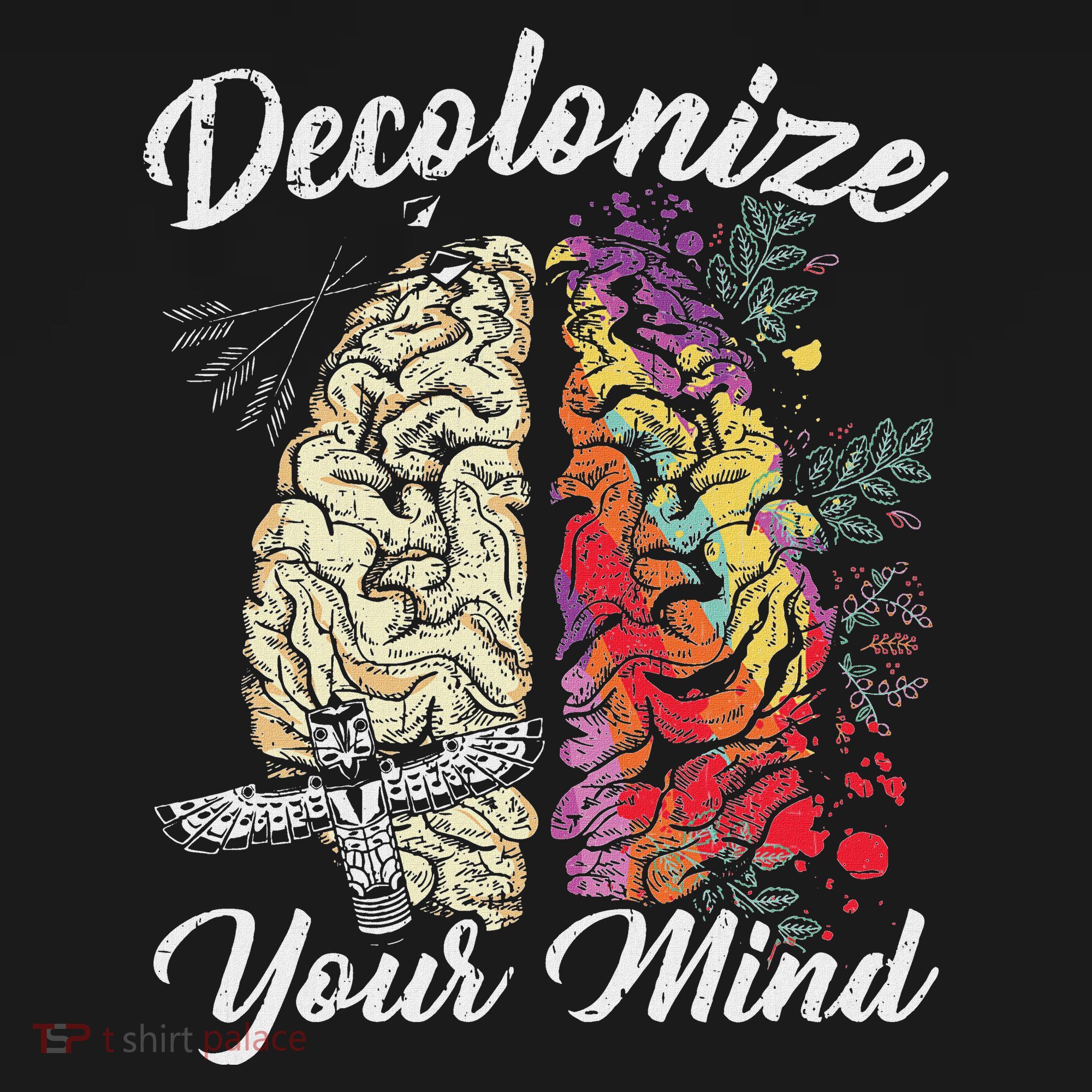 Decolonize Your Mind Indigenous People Native American Pajama Set