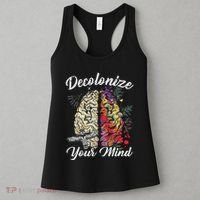 Decolonize Your Mind Indigenous People Native American Women's Tank Top thumb 3