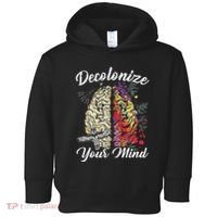 Decolonize Your Mind Indigenous People Native American Toddler Hoodie thumb 0