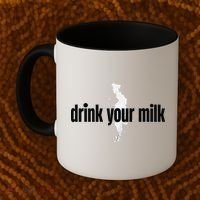 Drink Your Milk Premium Coffee Mug thumb 2