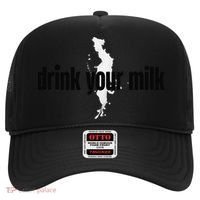 Drink Your Milk Premium Hat thumb 0