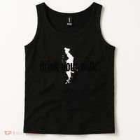 Drink Your Milk Premium Tank Top thumb 2