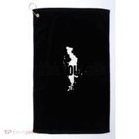 Drink Your Milk Premium Golf Towel thumb 0