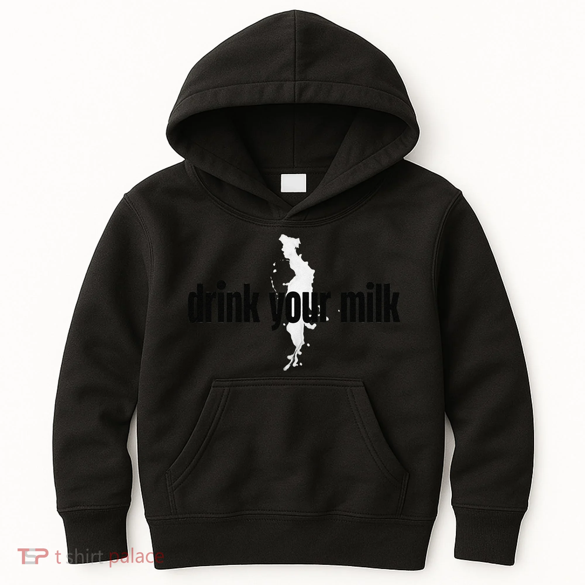Drink Your Milk Premium Kids Hoodie