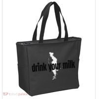 Drink Your Milk Premium Tote Bag thumb 2