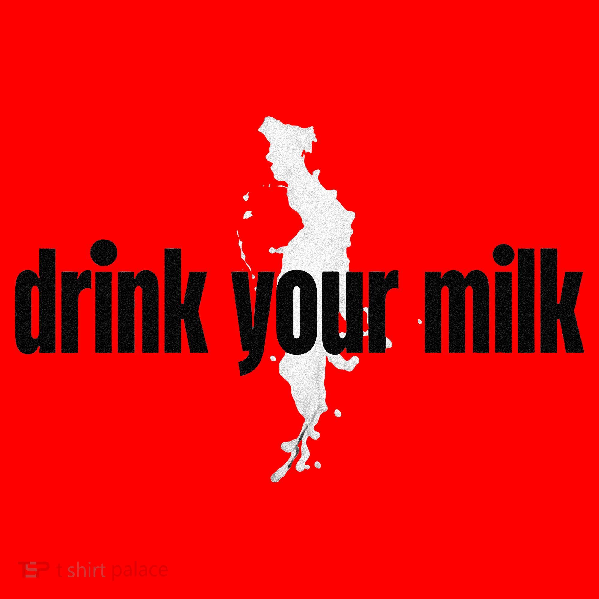 Drink Your Milk Premium Santa Hat