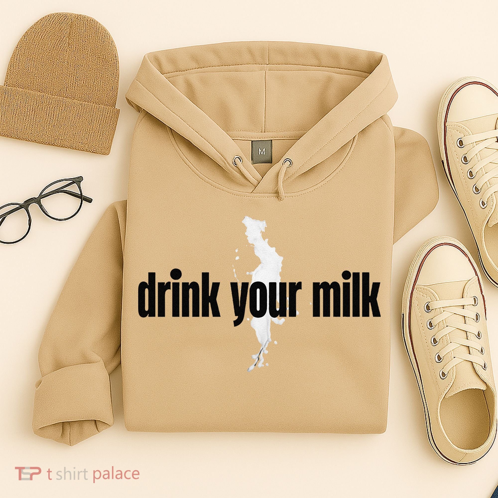 Drink Your Milk Premium Hoodie