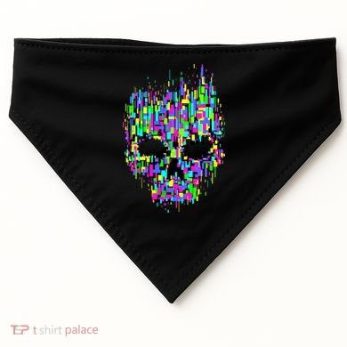 Dynamic Skull USA-Made Doggie Bandana