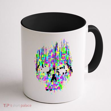 Dynamic Skull Coffee Mug back