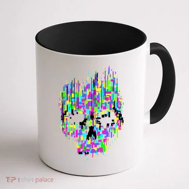 Dynamic Skull Coffee Mug back