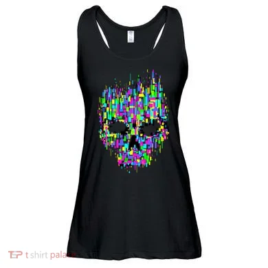 Dynamic Skull Ladies Essential Flowy Tank