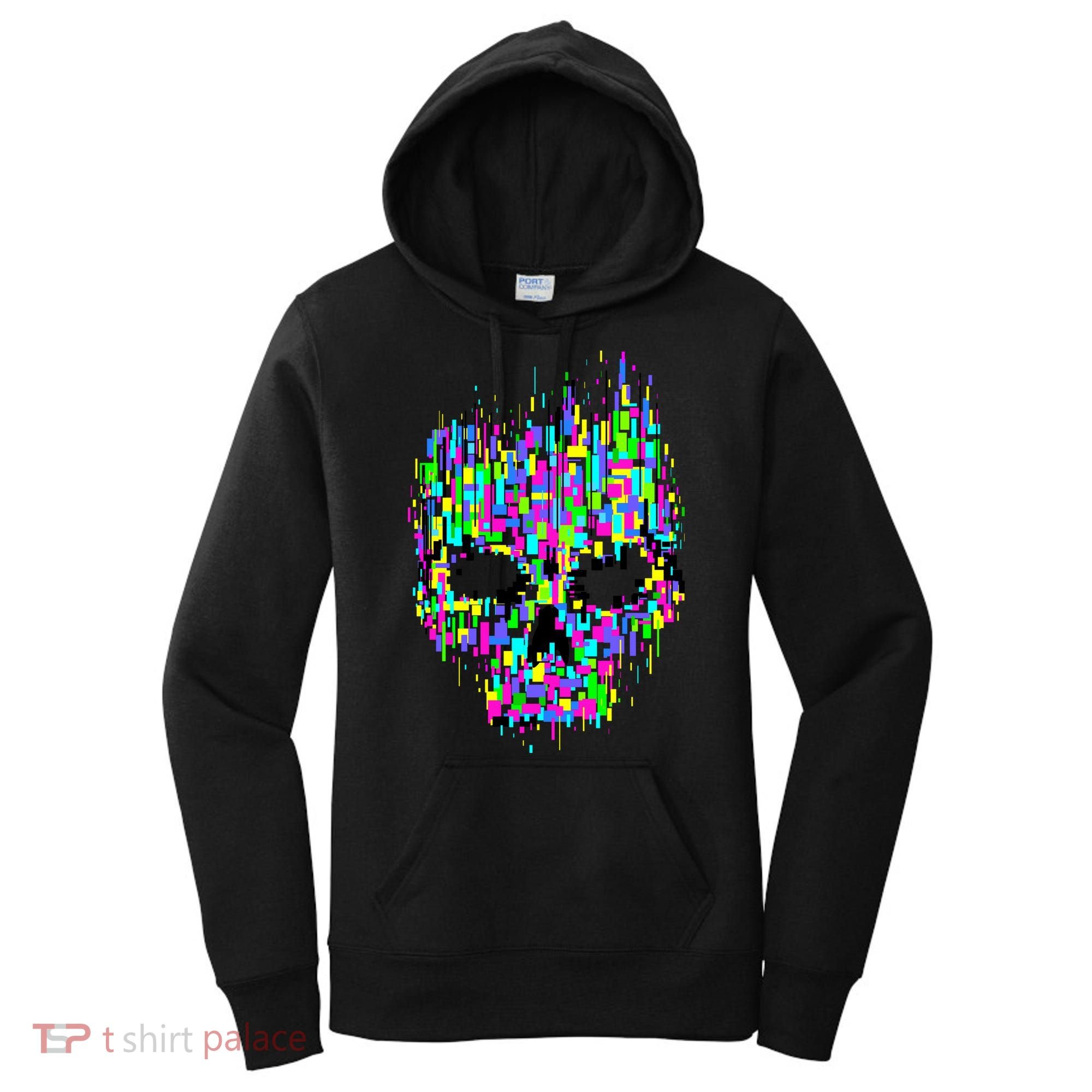 Dynamic Skull Women's Hoodie