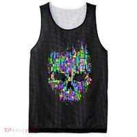 Dynamic Skull Mesh Reversible Basketball Jersey Tank thumb 0