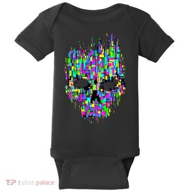 Dynamic Skull Baby Bodysuit
