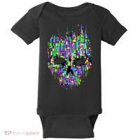 Dynamic Skull Baby Bodysuit thumb 0