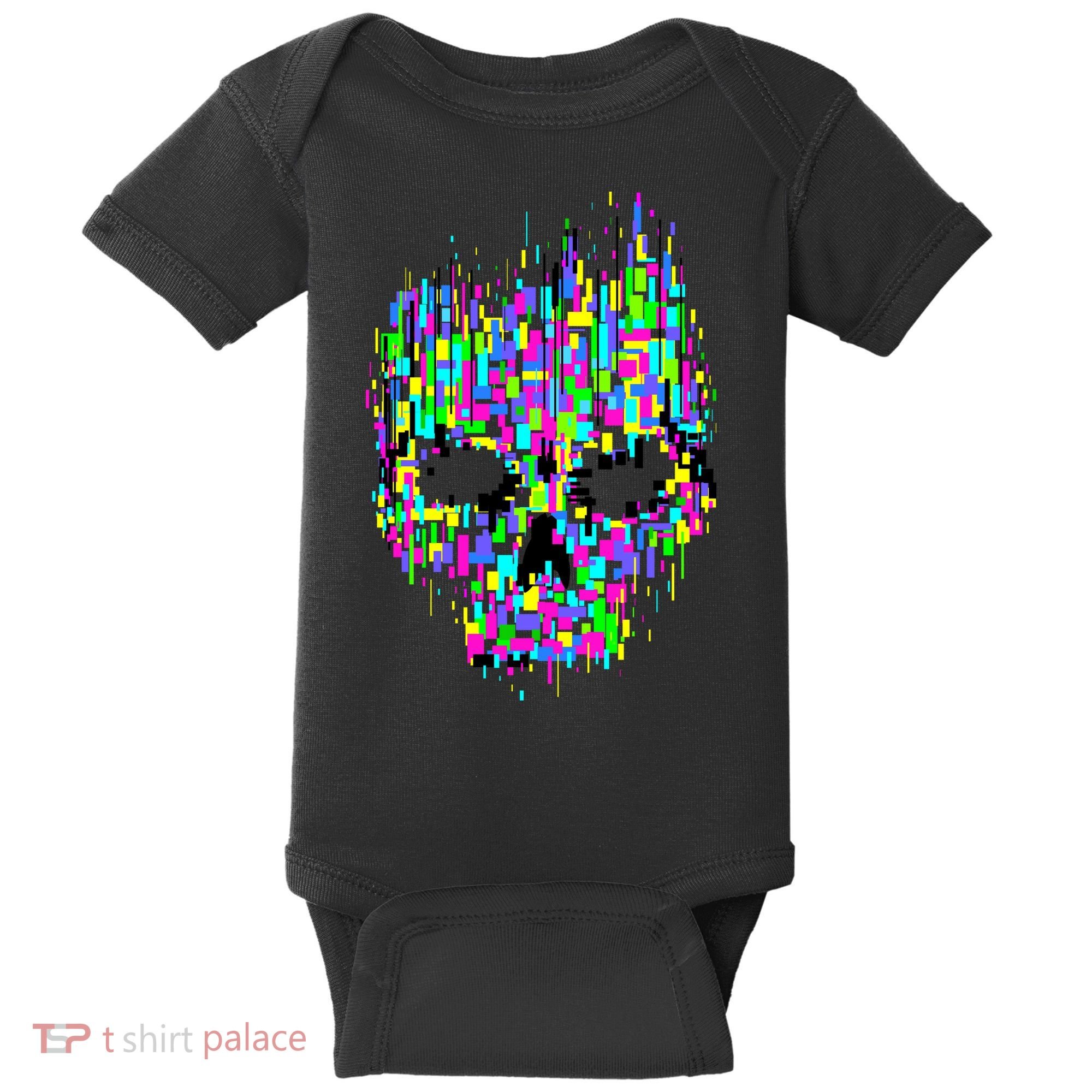 Dynamic Skull Baby Bodysuit