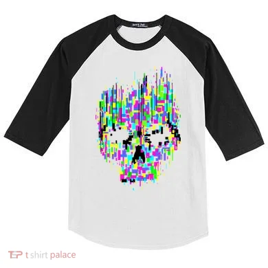 Dynamic Skull Kids Colorblock Raglan Jersey