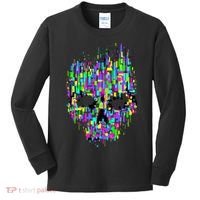Dynamic Skull Kids Long Sleeve Shirt thumb 0