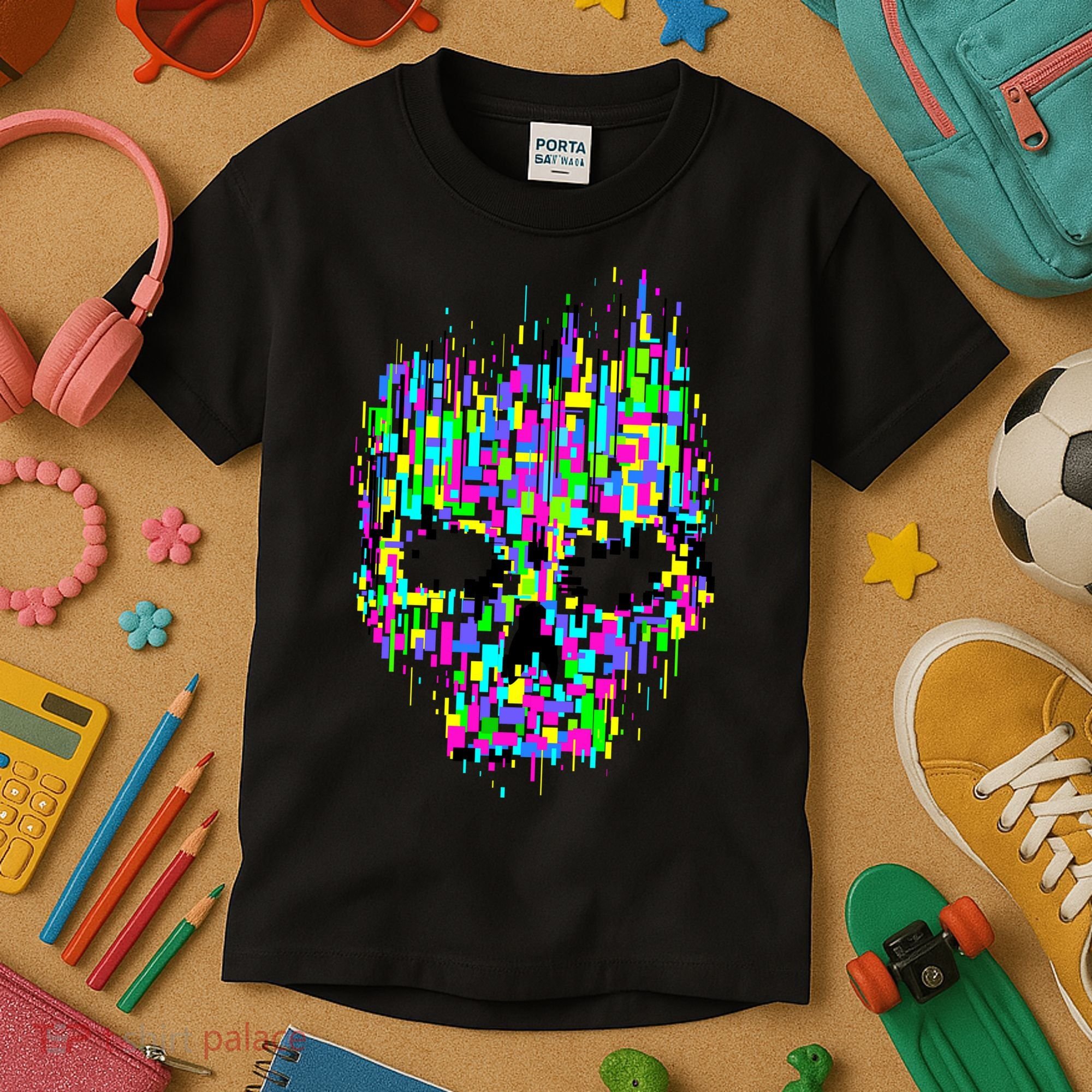 Dynamic Skull Kids T-Shirt