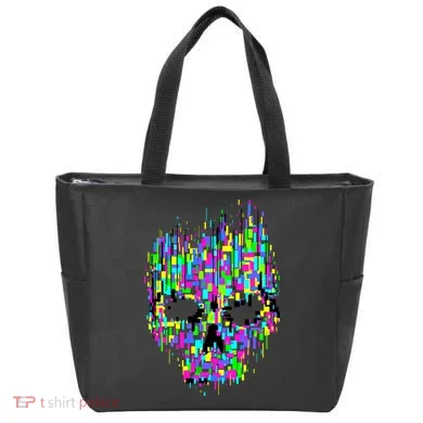 Dynamic Skull Tote Bag