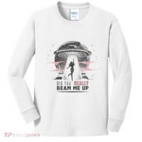Did You Really Beam Me Up Taylor Lover Kids Long Sleeve Shirt thumb 0