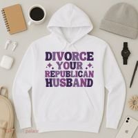 Divorce Your Republican Husband Hoodie thumb 3