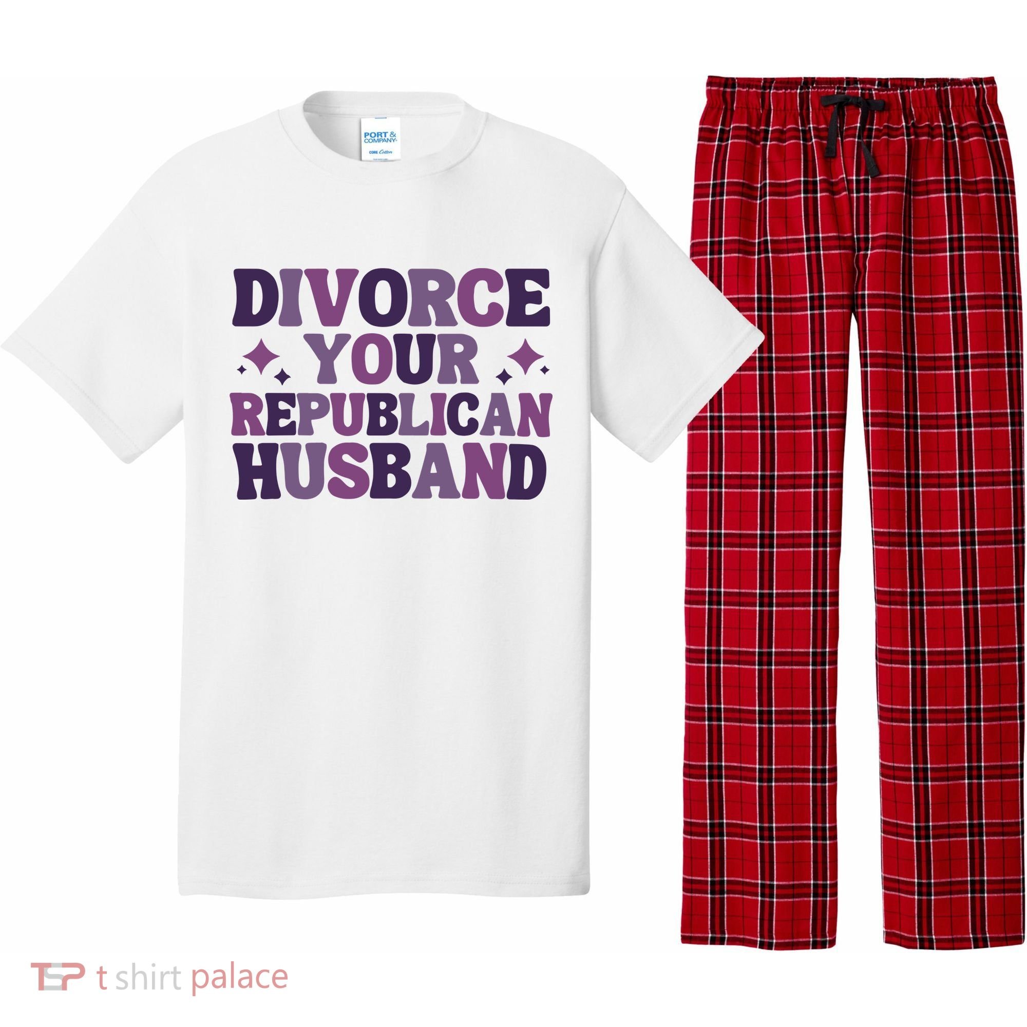 Divorce Your Republican Husband Pajama Set