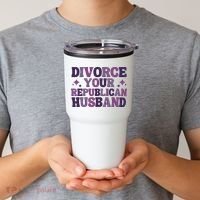 Divorce Your Republican Husband Tumbler thumb 2