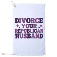 Divorce Your Republican Husband Golf Towel thumb 0