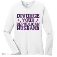 Divorce Your Republican Husband Women's Long Sleeve Shirt thumb 0