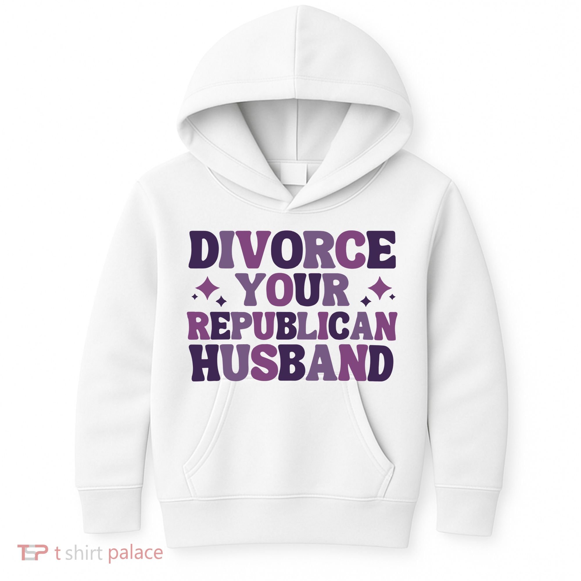 Divorce Your Republican Husband Kids Hoodie