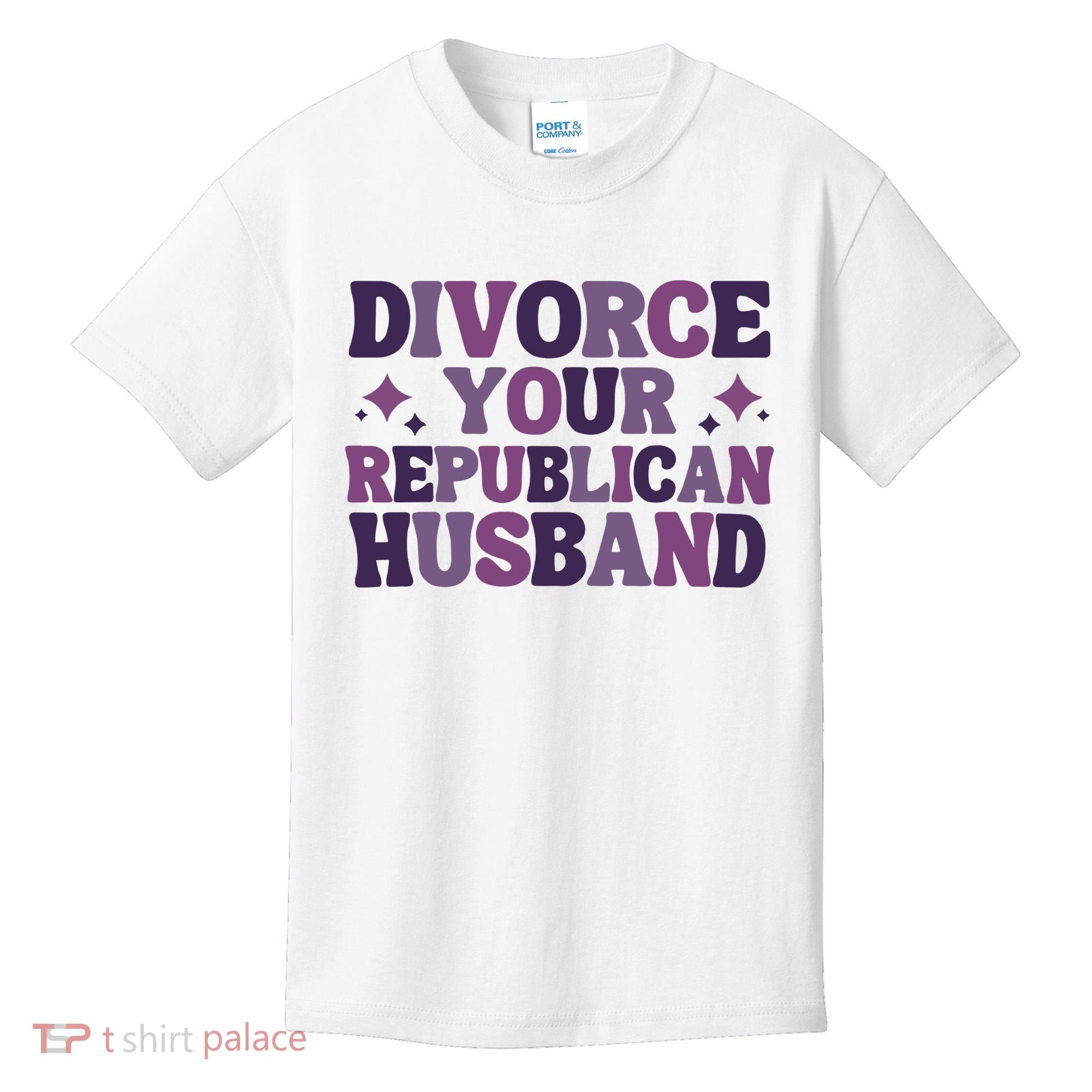 Divorce Your Republican Husband Kids T-Shirt