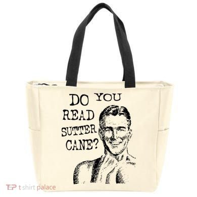 Do You Read Sutter Cane Humorous Tote Bag