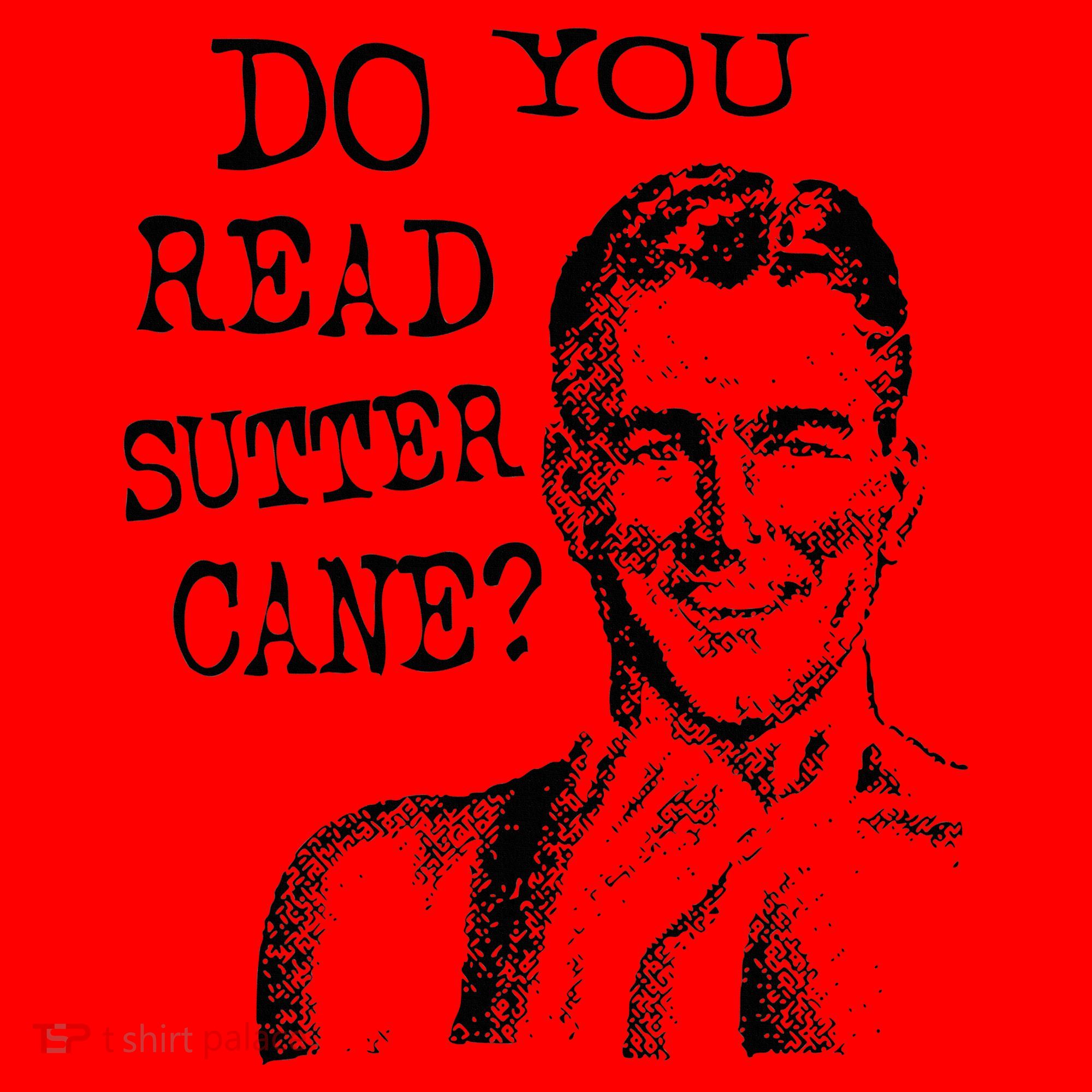 Do You Read Sutter Cane Humorous Santa Hat