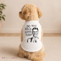 Do You Read Sutter Cane Humorous Doggie Tank thumb 2