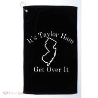 Do You Say Taylor Ham Or Pork Roll New Jersey Golf Towel thumb 0