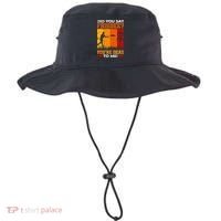 Did You Say Frisbee Shirt Disc Golf Shirt For Disc Golfer Bucket Hat thumb 0