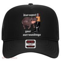 Disrespect Your Surroundings Moo Deng Hat thumb 0