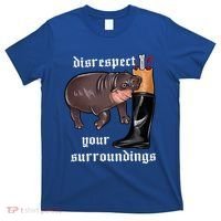 Disrespect Your Surroundings Moo Deng T-Shirt thumb 0