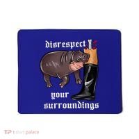Disrespect Your Surroundings Moo Deng Mousepad thumb 0