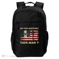 Do You Support This Man Funny Trump Backpack thumb 0