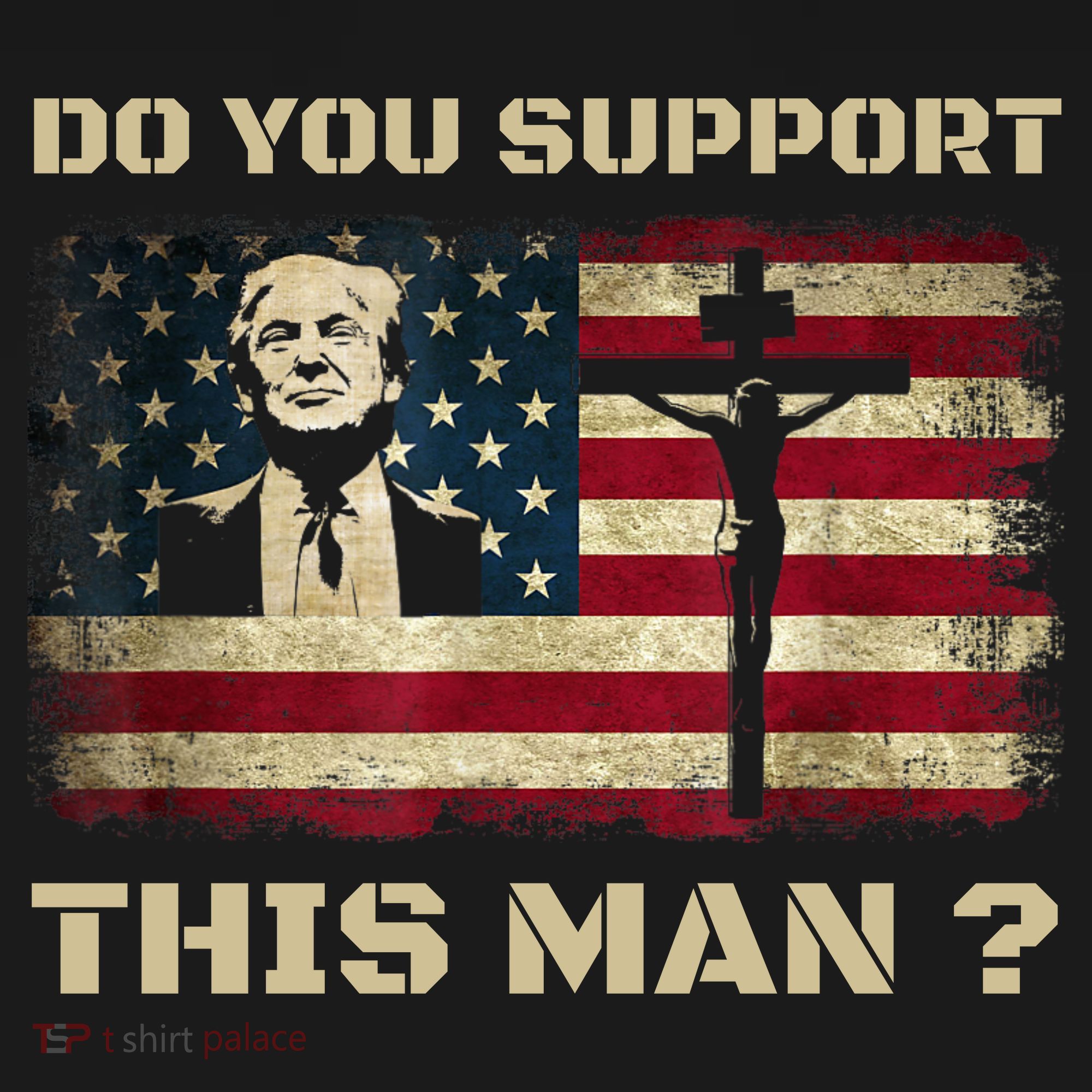 Do You Support This Man Funny Trump Polo