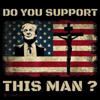 Do You Support This Man Funny Trump Mousepad thumb 1