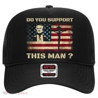 Do You Support This Man Funny Trump Hat thumb 0