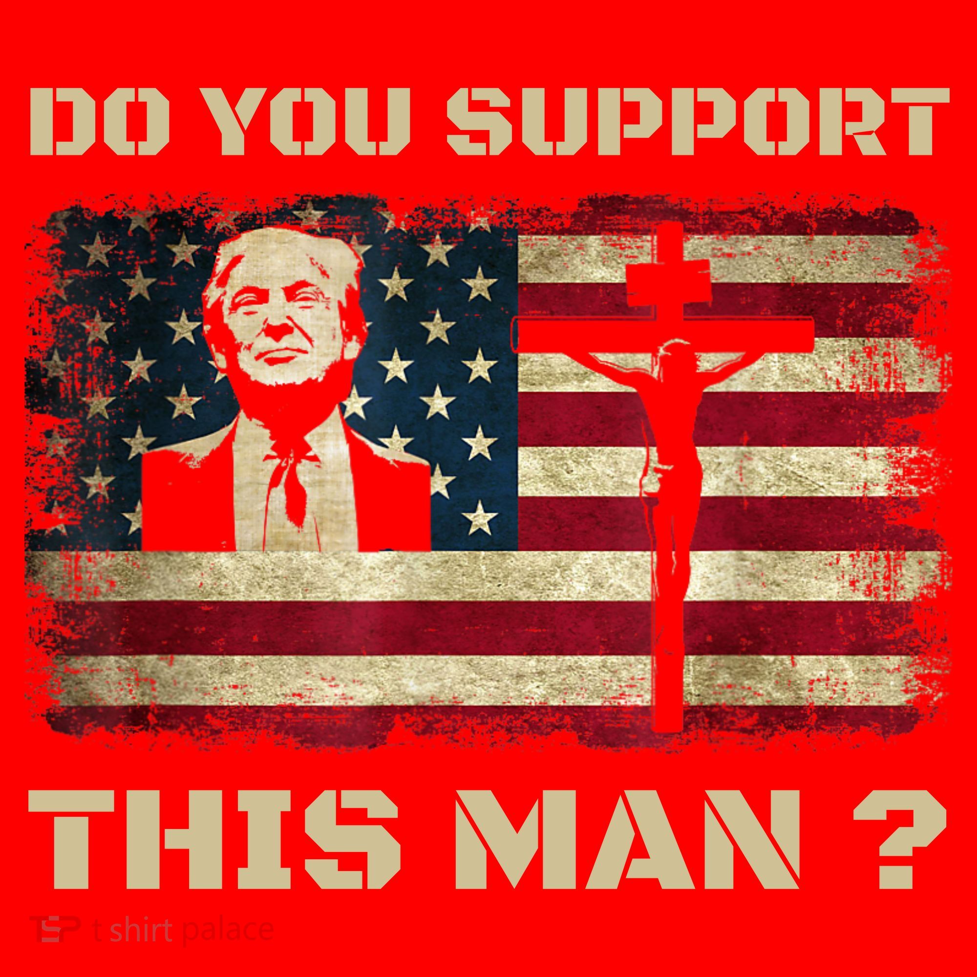Do You Support This Man Funny Trump Santa Hat