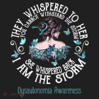 Dysautonomia Awareness I Am The Storm Tumbler thumb 3