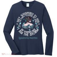 Dysautonomia Awareness I Am The Storm Women's Long Sleeve Shirt thumb 0
