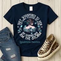 Dysautonomia Awareness I Am The Storm Women's T-Shirt thumb 3