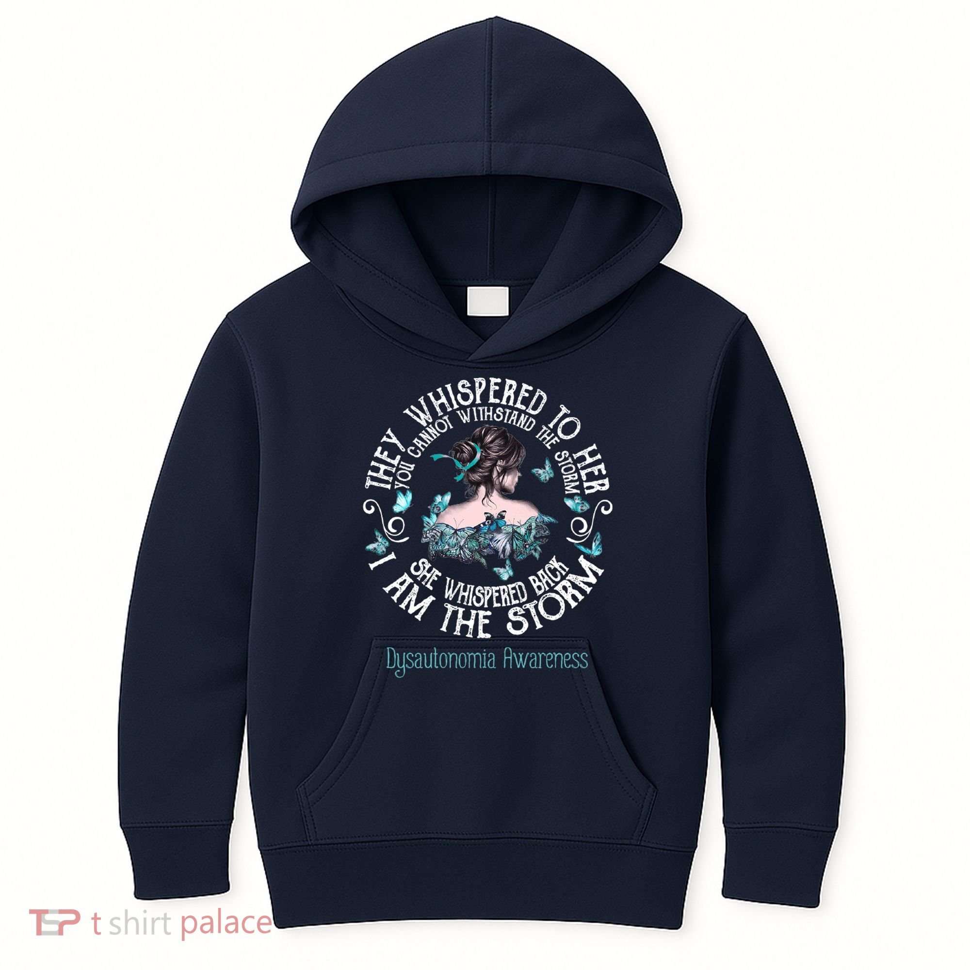 Dysautonomia Awareness I Am The Storm Kids Hoodie